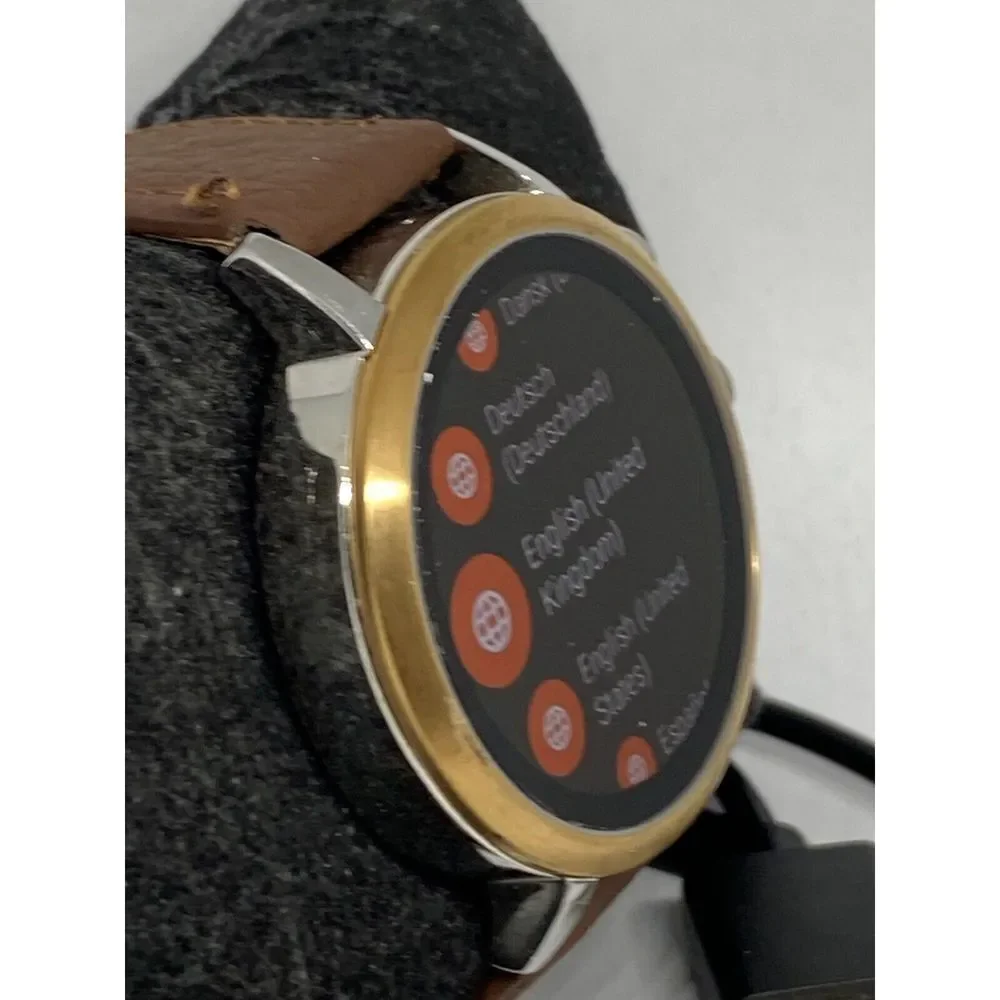 Fossil Gen 4 Authentic Digital Dial Smart Watch Custom Band FTW6016 LT355